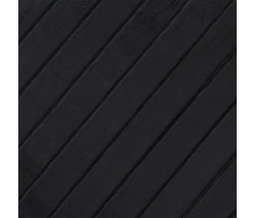 Paklājs, Taisnstūra Forma, Melns, 70X400 Cm, Bambuss Vidaxl