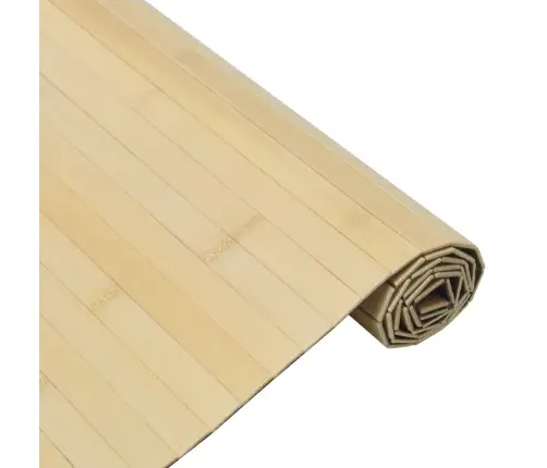 Paklājs, Taisnstūra Forma, Dabīga Krāsa, 70X500 Cm, Bambuss Vidaxl