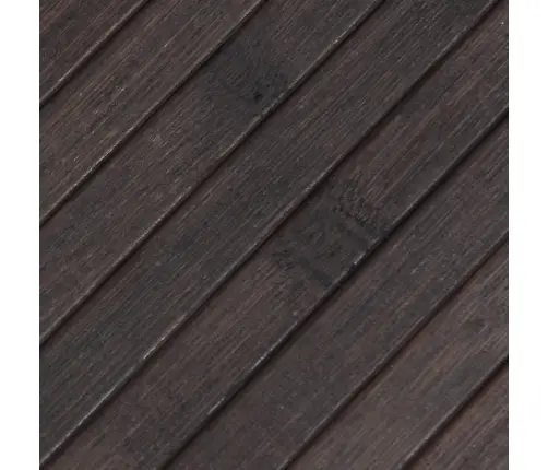 Paklājs, Taisnstūra Forma, Tumši Brūns, 70X500 Cm, Bambuss Vidaxl