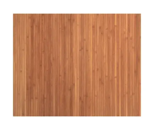 Vaip, Ristkülikukujuline, Pruun, 80 X 100 cm Bambus