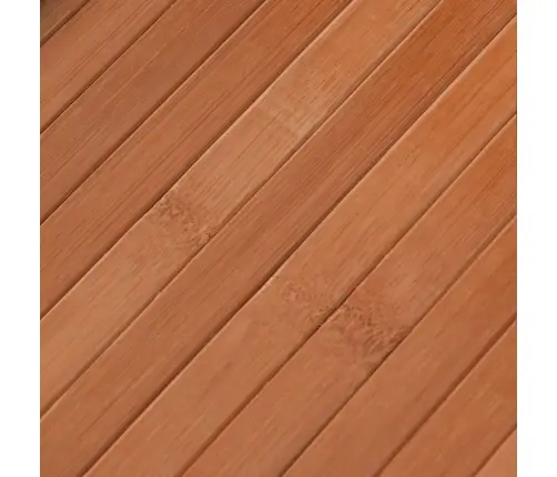 Vaip, Ristkülikukujuline, Pruun, 80 X 100 cm Bambus