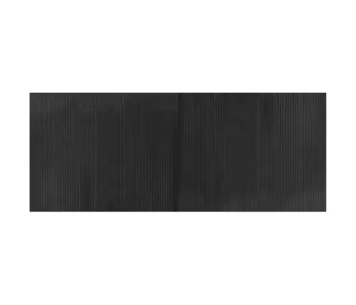 Paklājs, Taisnstūra Forma, Pelēks, 80X200 Cm, Bambuss Vidaxl