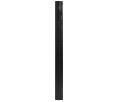 Paklājs, Taisnstūra Forma, Melns, 80X300 Cm, Bambuss Vidaxl