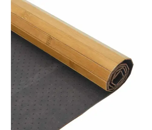 Paklājs, Taisnstūra Forma, Dabīga Krāsa, 80X500 Cm, Bambuss Vidaxl