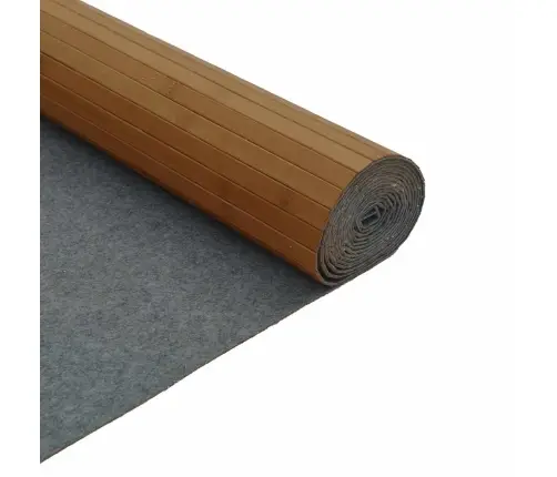 Vaip, Ristkülikukujuline, Pruun, 80 X 500 cm Bambus