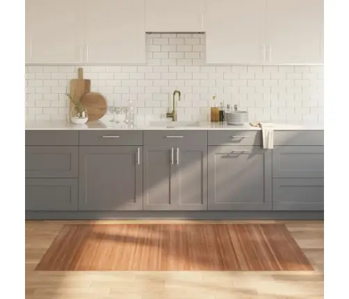 Paklājs, Taisnstūra Forma, Dabīga Krāsa, 100X200 Cm, Bambuss Vidaxl