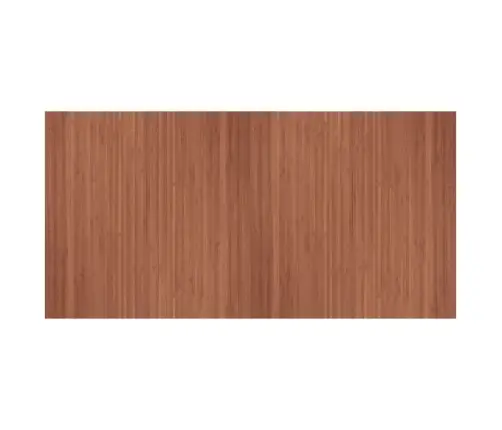 Paklājs, Taisnstūra Forma, Brūns, 100X200 Cm, Bambuss Vidaxl