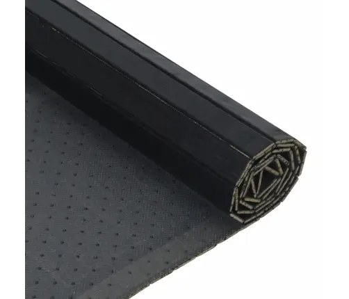Paklājs, Taisnstūra Forma, Melns, 100X400 Cm, Bambuss Vidaxl