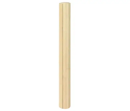 Paklājs, Taisnstūra Forma, Dabīga Krāsa, 100X400 Cm, Bambuss Vidaxl