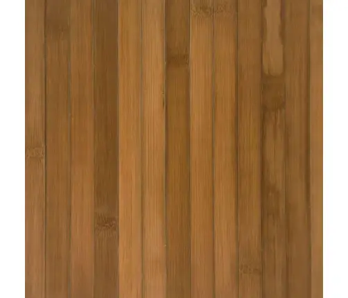 Paklājs, Taisnstūra Forma, Brūns, 100X500 Cm, Bambuss Vidaxl