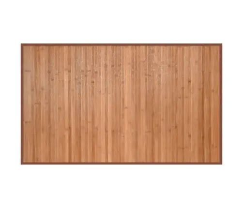 Paklājs, Taisnstūra Forma, Dabīga Krāsa, 60X100 Cm, Bambuss Vidaxl