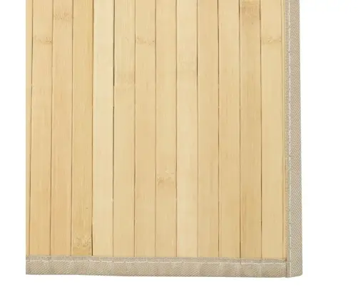 Kilimas, Šviesus Natūralus, 60X100cm Bambukas, Stačiakampis Kilimas, Šviesus Natūralus, 60X100cm Bambukas, Stačiakampis