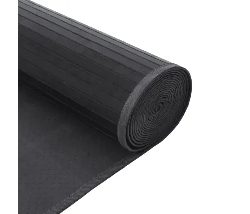 Paklājs, Taisnstūra Forma, Pelēks, 60X200 Cm, Bambuss Vidaxl