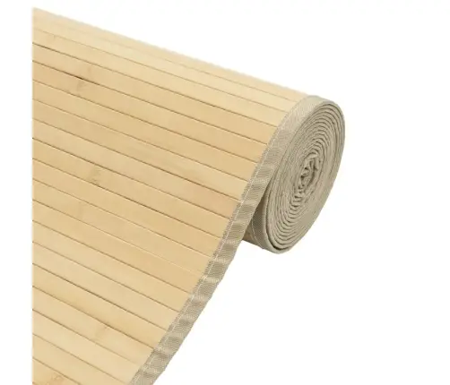 Paklājs, Taisnstūra Forma, Dabīga Krāsa, 60X300 Cm, Bambuss Vidaxl