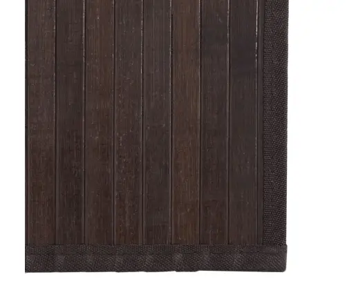 Vaip, Ristkülikukujuline, Tumepruun, 60 X 300 cm Bambus