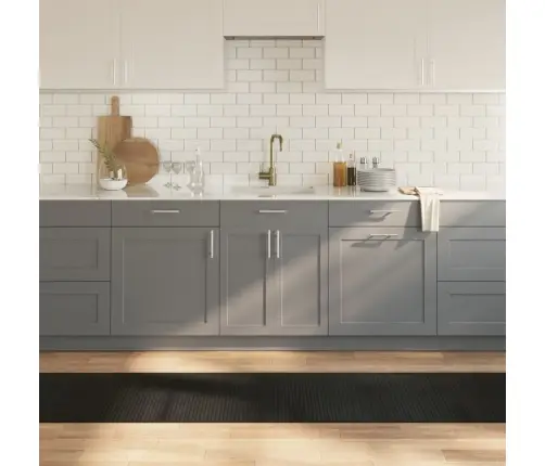 Paklājs, Taisnstūra Forma, Melns, 60X400 Cm, Bambuss Vidaxl