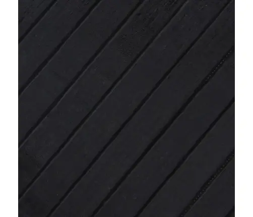 Paklājs, Taisnstūra Forma, Melns, 60X1000 Cm, Bambuss Vidaxl