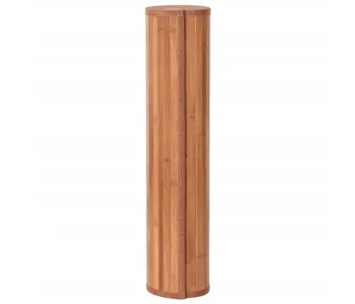 Paklājs, Taisnstūra Forma, Brūns, 60X1000 Cm, Bambuss Vidaxl