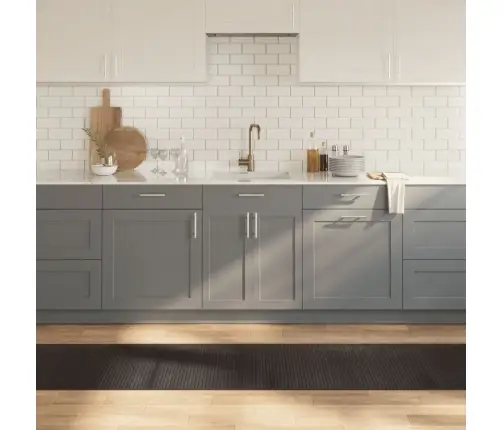 Paklājs, Taisnstūra Forma, Tumši Brūns, 60X1000 Cm, Bambuss Vidaxl