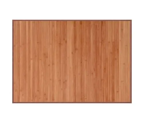 Vaip, Ristkülikukujuline, Pruun, 70 X 100 cm Bambus