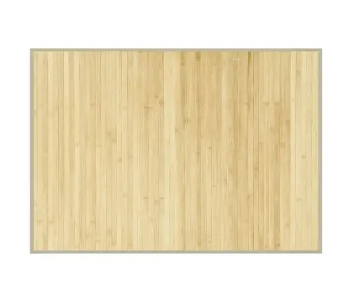 Kilimas, Šviesus Natūralus, 70X100cm Bambukas, Stačiakampis