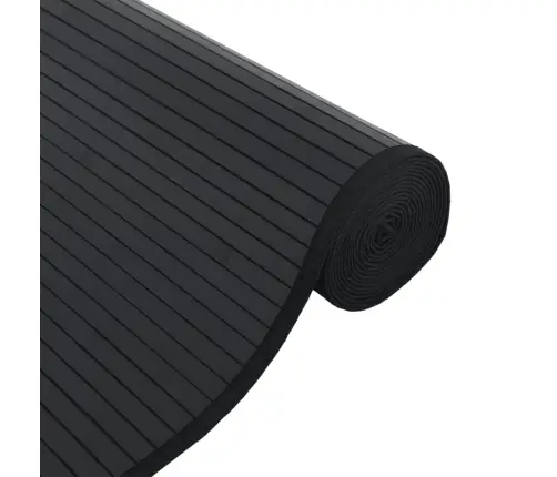 Paklājs, Taisnstūra Forma, Melns, 70X300 Cm, Bambuss Vidaxl Paklājs, Taisnstūra Forma, Melns, 70X300 Cm, Bambuss Vidaxl