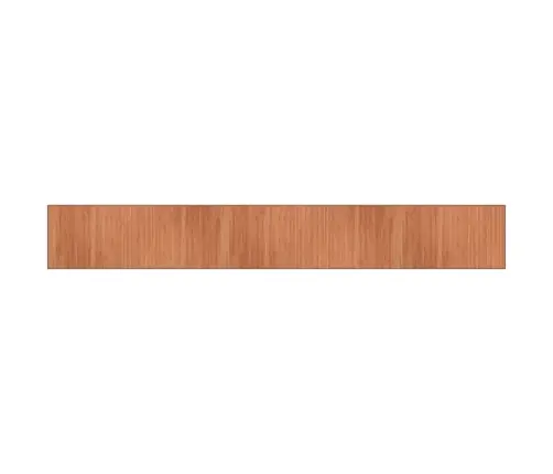 Paklājs, Taisnstūra Forma, Brūns, 70X500 Cm, Bambuss Vidaxl Paklājs, Taisnstūra Forma, Brūns, 70X500 Cm, Bambuss Vidaxl