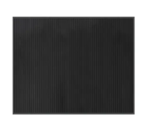 Paklājs, Taisnstūra Forma, Pelēks, 80X100 Cm, Bambuss Vidaxl