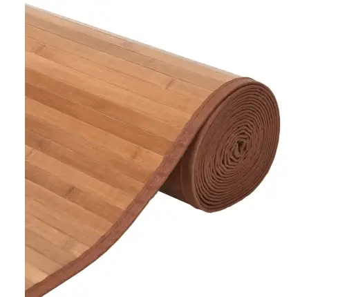 Paklājs, Taisnstūra Forma, Dabīga Krāsa, 80X200 Cm, Bambuss Vidaxl