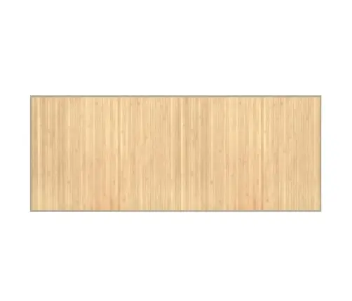 Kilimas, Šviesus Natūralus, 80X200cm Bambukas, Stačiakampis