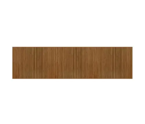 Vaip, Ristkülikukujuline, Pruun, 80 X 300 cm Bambus