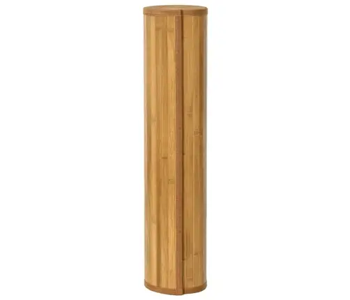 Paklājs, Taisnstūra Forma, Dabīga Krāsa, 80X400 Cm, Bambuss Vidaxl