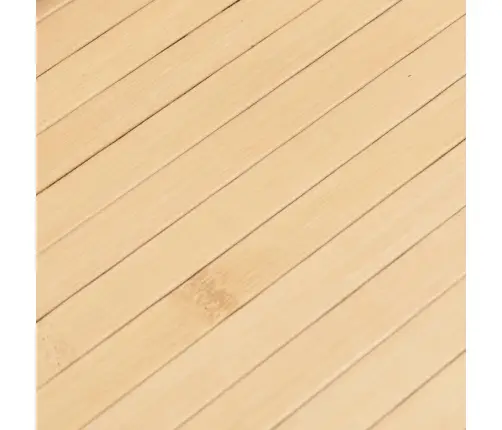 Paklājs, Taisnstūra Forma, Dabīga Krāsa, 80X400 Cm, Bambuss Vidaxl