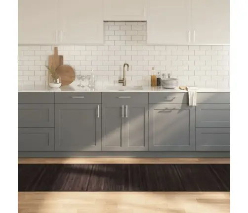 Paklājs, Taisnstūra Forma, Tumši Brūns, 80X500 Cm, Bambuss Vidaxl