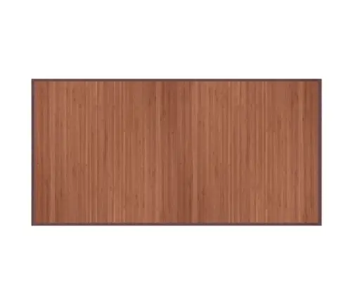 Paklājs, Taisnstūra Forma, Brūns, 100X200 Cm, Bambuss Vidaxl Paklājs, Taisnstūra Forma, Brūns, 100X200 Cm, Bambuss Vidaxl