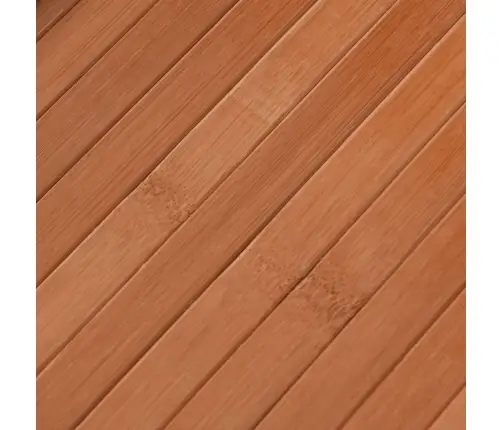 Paklājs, Taisnstūra Forma, Brūns, 100X200 Cm, Bambuss Vidaxl Paklājs, Taisnstūra Forma, Brūns, 100X200 Cm, Bambuss Vidaxl