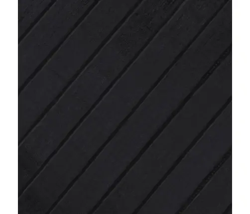 Vaip, Ristkülikukujuline, Must, 100 X 300 cm Bambus
