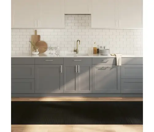 Vaip, Ristkülikukujuline, Must, 100 X 300 cm Bambus