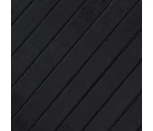 Paklājs, Taisnstūra Forma, Melns, 100X400 Cm, Bambuss Vidaxl