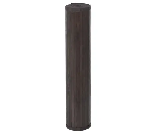 Paklājs, Taisnstūra Forma, Tumši Brūns, 100X1000 Cm, Bambuss Vidaxl