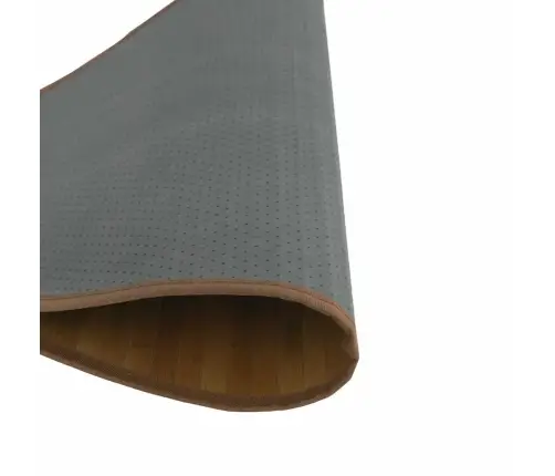 Paklājs, Apaļš, Brūns, 80 Cm, Bambuss Vidaxl