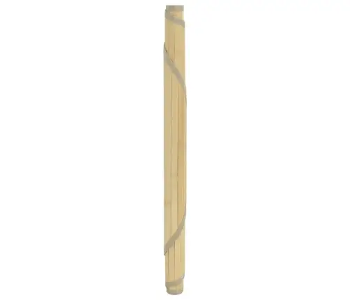 Vaip, Ümmargune, Naturaalne Hele, 80 cm Bambus