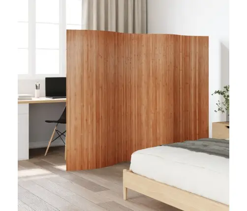 Istabas Aizslietnis, Brūns, 165X250 Cm, Bambuss Vidaxl