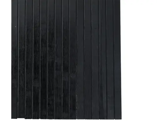 Istabas Aizslietnis, Melns, 165X400 Cm, Bambuss Vidaxl