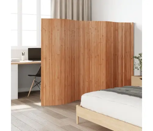 Istabas Aizslietnis, Dabīgā Krāsā, 165X400 Cm, Bambuss Vidaxl