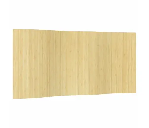 Istabas Aizslietnis, Dabīgā Krāsā, 165X400 Cm, Bambuss Vidaxl