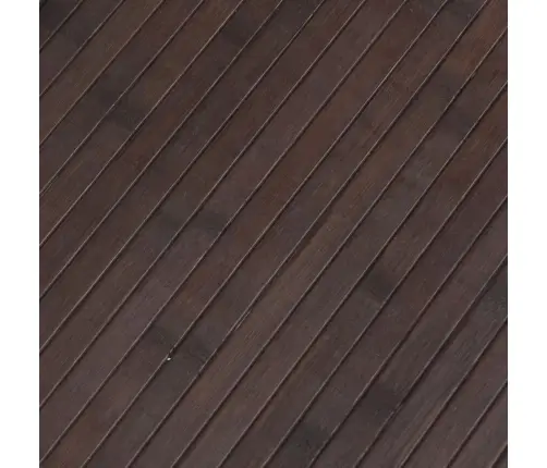 Istabas Aizslietnis, Tumši Brūns, 165X400 Cm, Bambuss Vidaxl