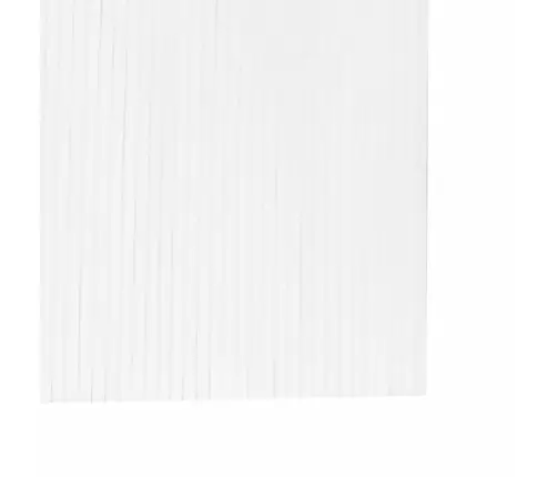 Istabas Aizslietnis, Balts, 165X400 Cm, Bambuss Vidaxl