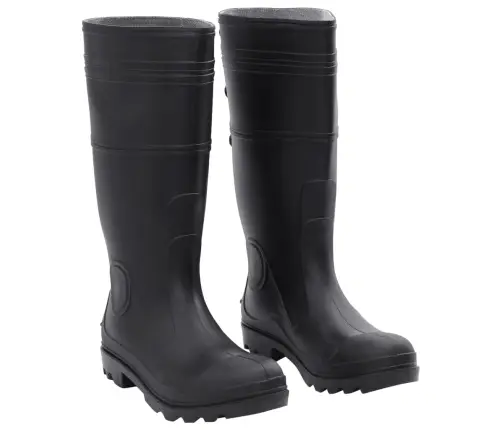 Gumijas Zābaki, Melni, 42. Izmērs, Pvc Vidaxl