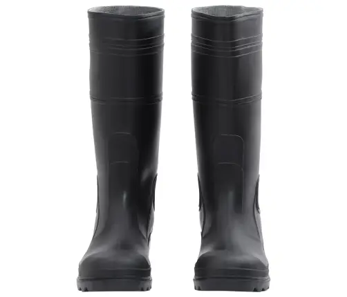 Gumijas Zābaki, Melni, 42. Izmērs, Pvc Vidaxl